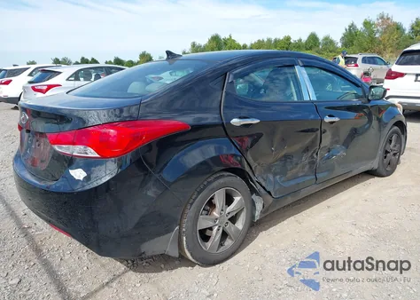 2012 Hyundai Elantra Gls from USA, damaged, VIN 5NPDH4AE0CH133280